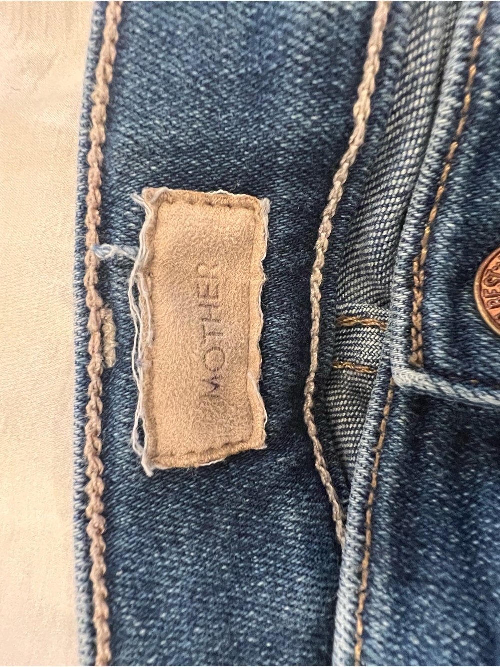Mother The Insider Crop Step Fray Jeans - Picture 10 of 12